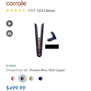 Brand New flat iron, still in box!